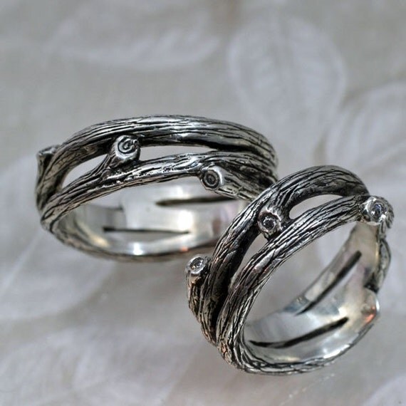 tanglewood branch wedding band a natural twigs and branches ring in sterling silver branch and vine - Nature Wedding Rings tanglewood branch wedding band a natural twigs and branches ring in sterling silver branch and vine - Nature Wedding Rings