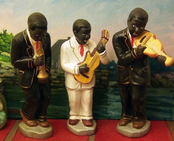 3 Jazz Musicians Figurines