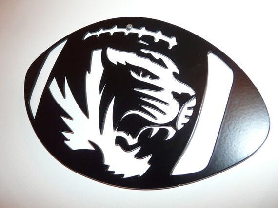 Football Mizzou Tiger Head