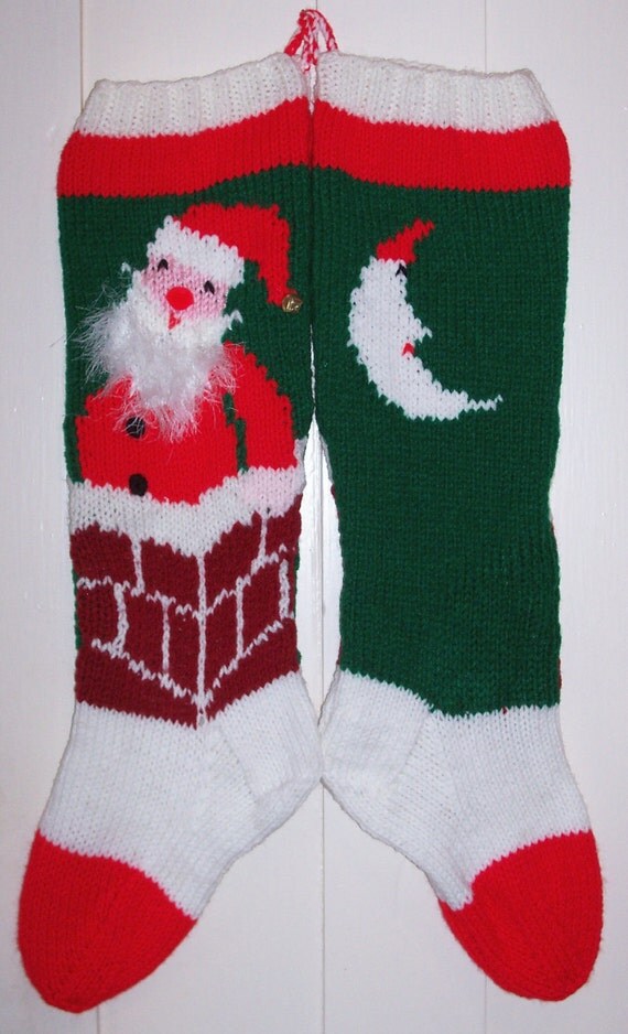 Items similar to For 2017 Christmas Hand Knit Christmas ...