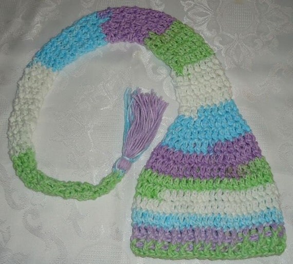 Crochet Pattern Elf Hat PDF Pattern No 33 Newborn Baby or