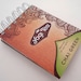 Artist's Pocket Sketch Pad upcycled yogi tea box chunky notepad