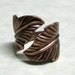 Forest Band Leaf Ring