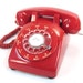 Vintage Rotary Red Telephone 1968 Stromberg Carlson