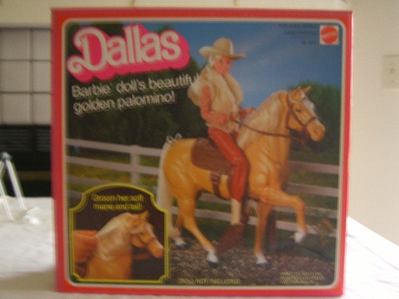 dallas barbie horse