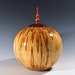 Flamed Box Elder hollow vessel with lid