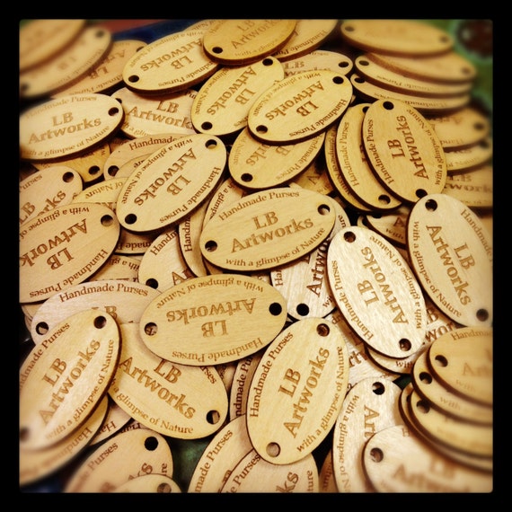 Custom Engraved Wood Tags