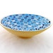 Blue bowl glass mosaic home decor