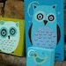 MAMA owl on BLUE