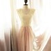 Lady Ophelia French Cream Lace Pink Romantic Dress Pale Spring Angel Ballerina Dream Whimsical Countryside Princess Hamlet Dress