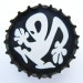Plastik - Upcycled Bottle Cap Magnet