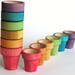 Stacking n Nesting Pots - A Rainbow Educational Toy