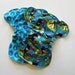 2 Newborn Organic printed diapers Fitted diaper/cloth diaper/newborn diaper