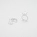 Bead Story Engagement Ring in sterling