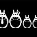 Totoro Family Sticker Set