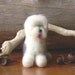 Needle Felted Old English Sheepdog "Show stopper" edition
