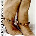 Southwestern Natural Stone Color Boot Chains Western Jewelry Biker Bracelets