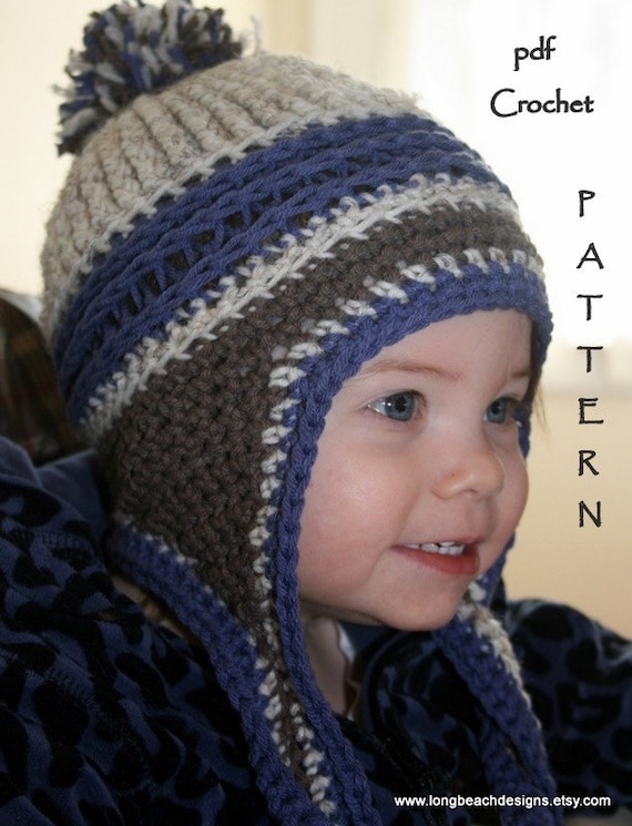 hats crochet toddlers for free patterns Flap Crochet Ear Mountain Beanie Pattern, Pattern, Kids Jam Crochet