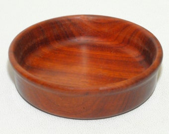 Turned Wood Serving Bowl, Padauk Bowl, Wood Bowl