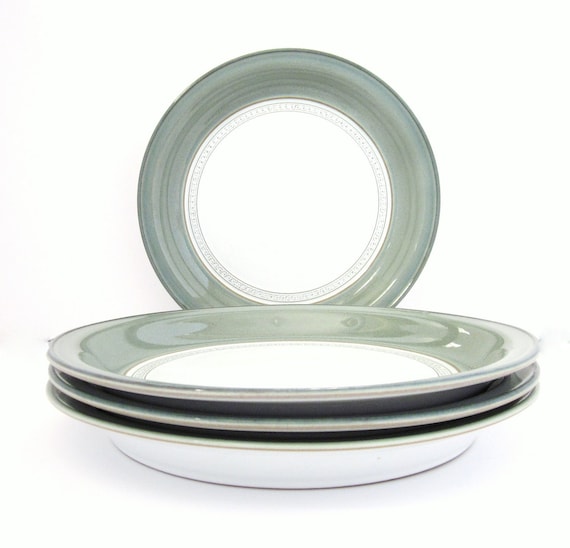 Denby England Venice Dinner Plates Stoneware