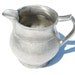 Pewter Style Metal Pitcher Bason Colonial Early American Primitive Civil War Pirate
