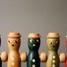 Vintage Handpainted Wood Toy Rolly Boys