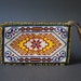 Vintage Beaded Wristlet Pouch Handmade