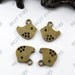 24PCS Of 12x16MM Antique Bronze Lovely Bird Charm Pendant and spacer,metal finding,pendant and spacer beads