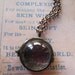 Bubble Glass Locket Necklace - Vintage-Style