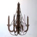 Elegant Chandelier - Six Arm Cardboard Nursery Mobile Decor