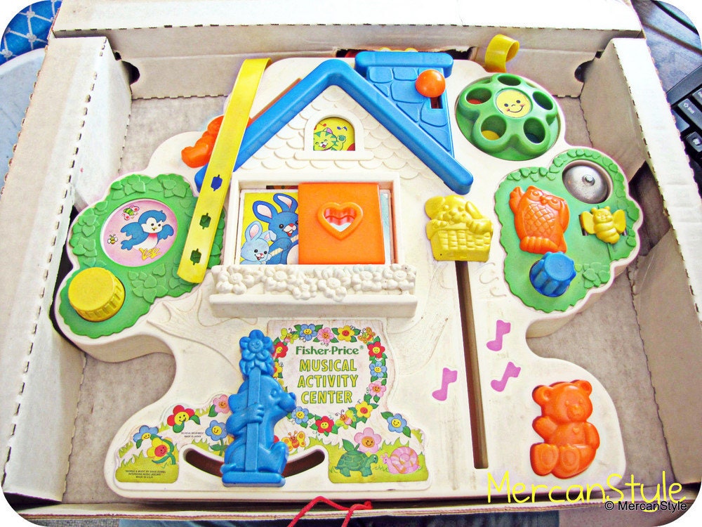 fisher price musical box