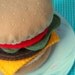felt hamburger