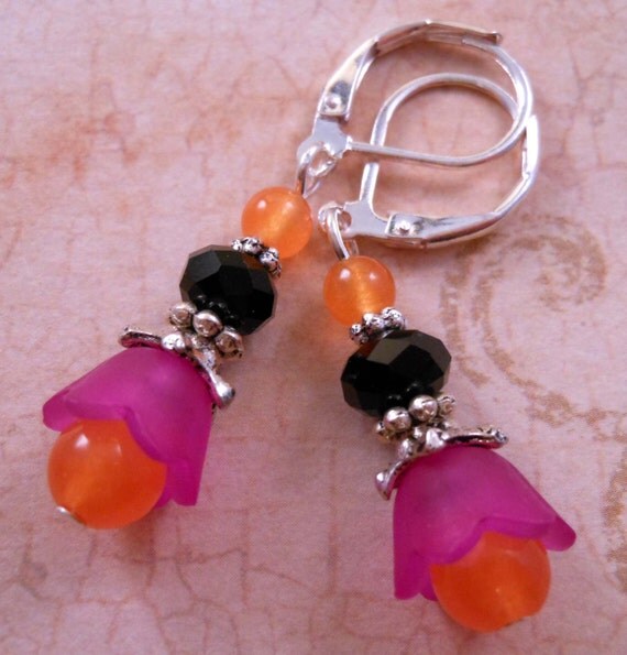 halloween wedding earrings