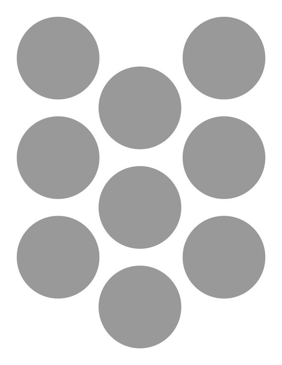 Psd Template 9 Circles 2 5 Inches