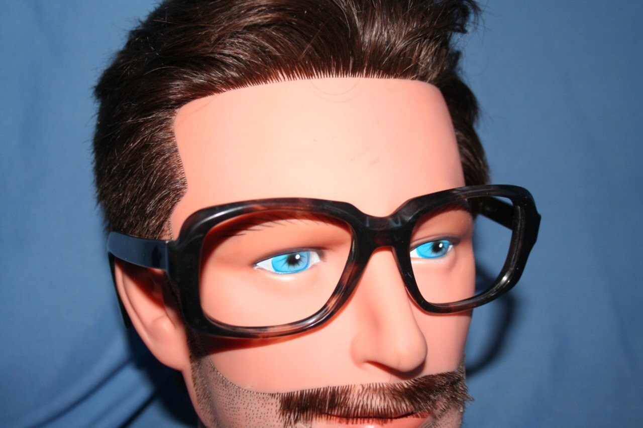 Vtg B&L Eyeglasses BIG Square Harry CaRaY mafia by ExtraSpectacle