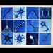 Blue Brain Cells - original watercolor painting