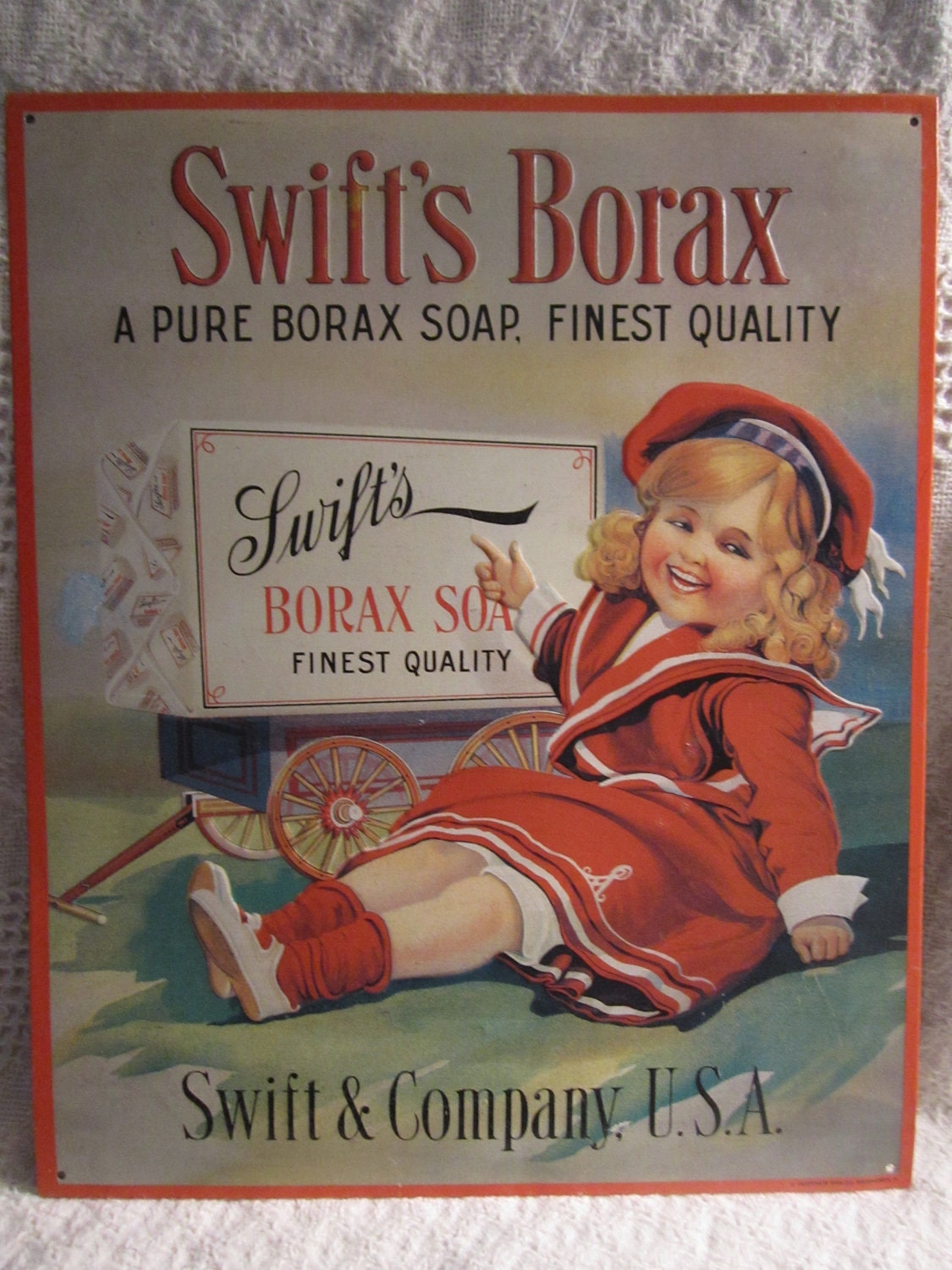 vintage laundry signs for sale
