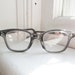 Vintage American Optical Flexi - Fit Grey Safety Glasses