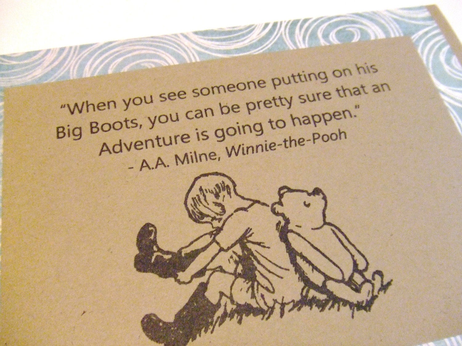 An Adventure Winnie the Pooh Quote Classic Pooh and