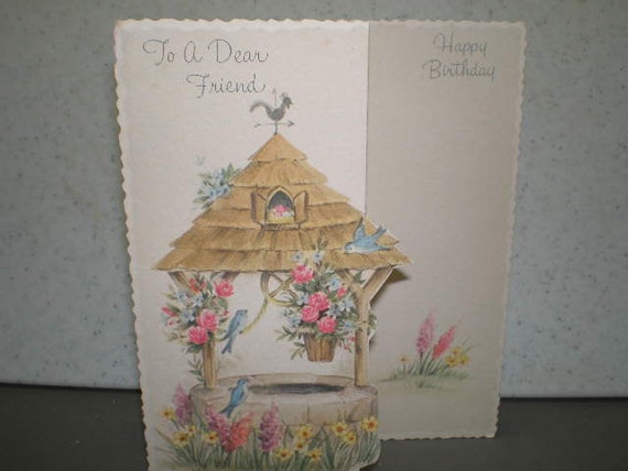 Vintage 1950s Unused Illustrated Greeting Card By 20thCenturyCool