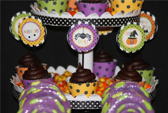 BIRTHDAY Halloween Party Printable Set - Personalized for your child by Amanda's Parties To Go Il_570xn