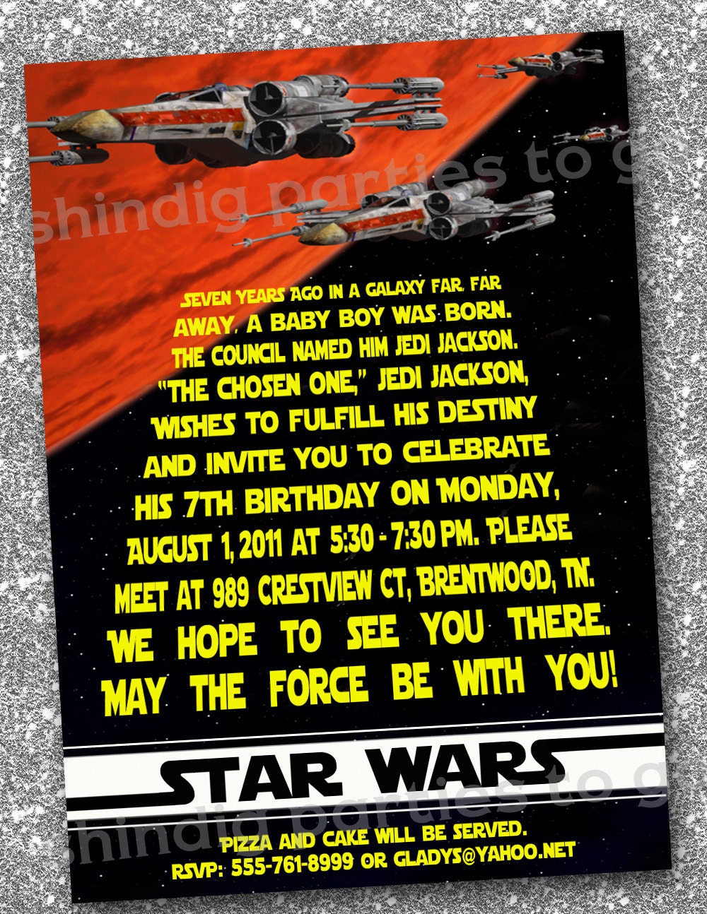 Home » Wedding Invitation » star wars invitations templates