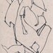 Original Ink Drawing: brown sketches I