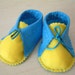 Easy sewing-DIY felt baby shoes-PDF pattern(6 different size)-H03-2