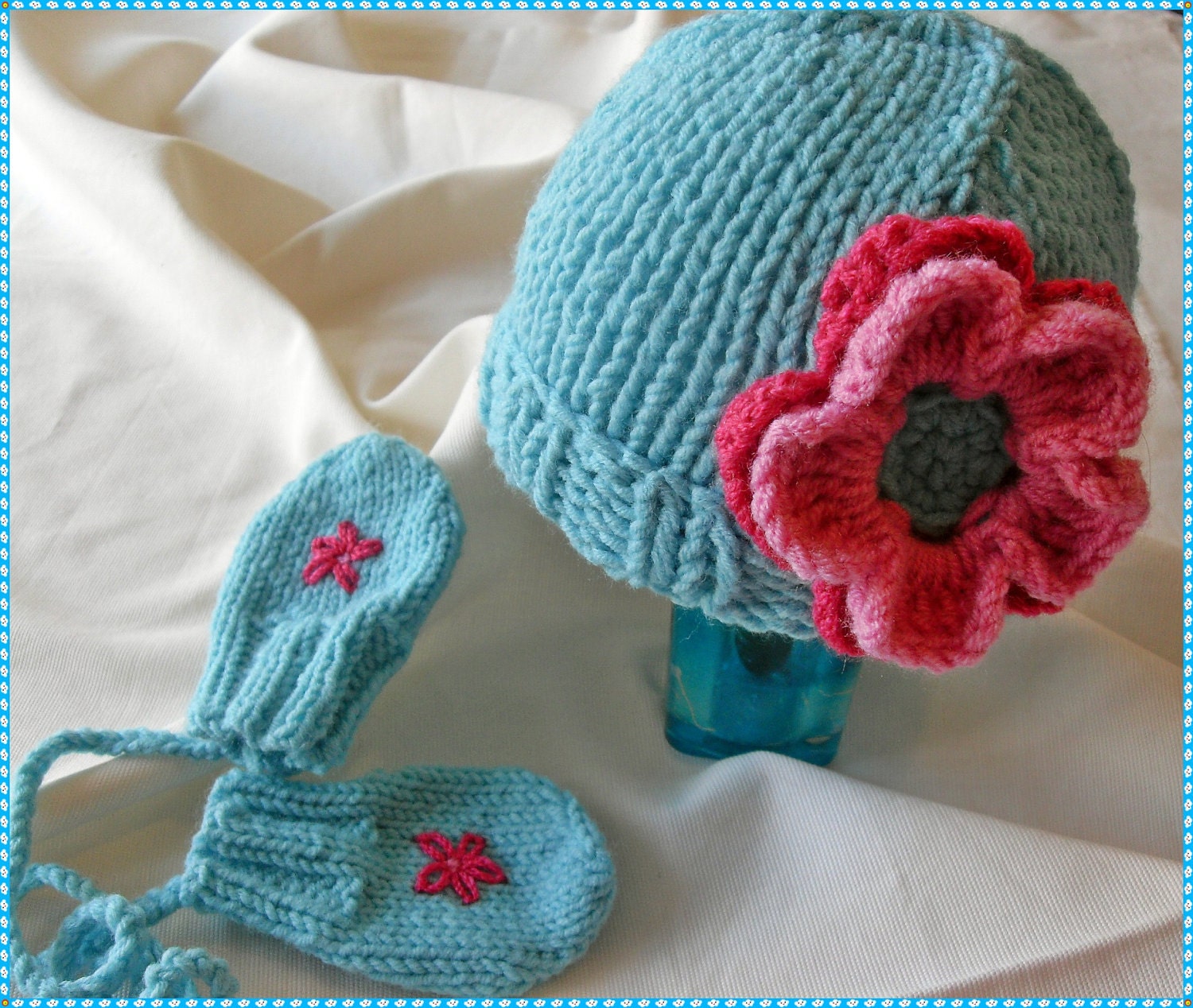 toddler hat mittens