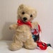 Vintage Chiltern Mohair Bear Baby Bruin with Squeaker 1950's