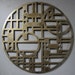 Deco in the Round No. 3 23" Pale Gold