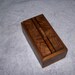Fancy Walnut Box Bordered with Goncalo Alves