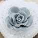 Last Wholesale Beautiful Colorful Rose Flower Resin Cabochon 6pcs --30mm(CAB-AR -9)