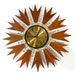 Starburst Clock
